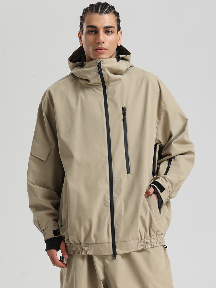 Gsou Snow Mountain Freestyle SnowFlex Street Hybrid Snowboardjacke für Herren