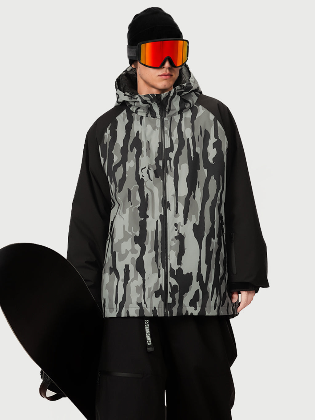 Urban Vibe Herren-Freestyle-Snowboardjacke – robust und vielseitig