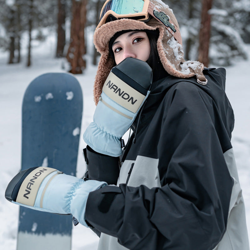 Nandn AlpinePeak Allwetter-Snowboardhandschuhe für Herren