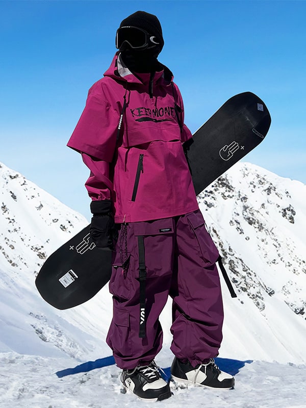 Herren-Schneeanzüge „Keep Money Mountain Chill Baggy“