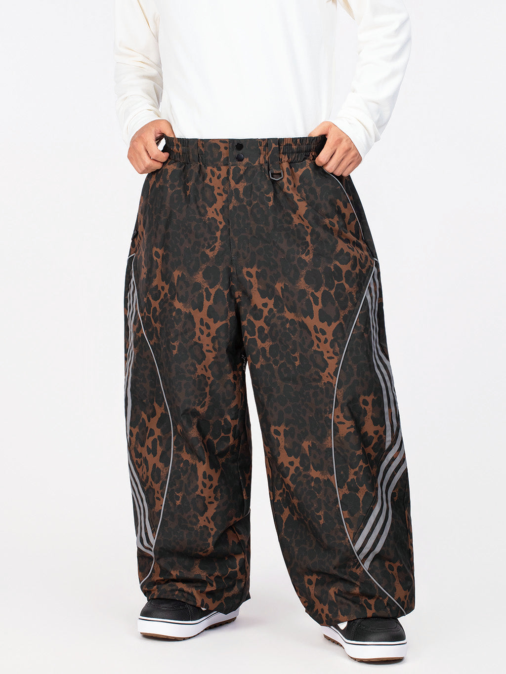 Nightline Park Rider Herren-Schneehose mit reflektierenden Kurven und lockerer Passform
