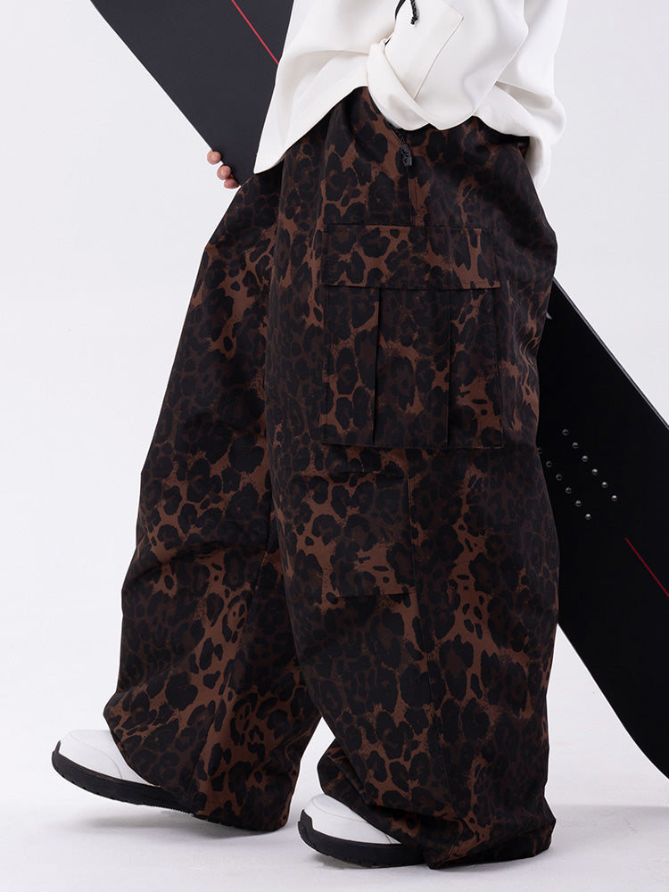 Mountain Chill Freestyle Prime Baggy Leopard Snowboardhose für Herren