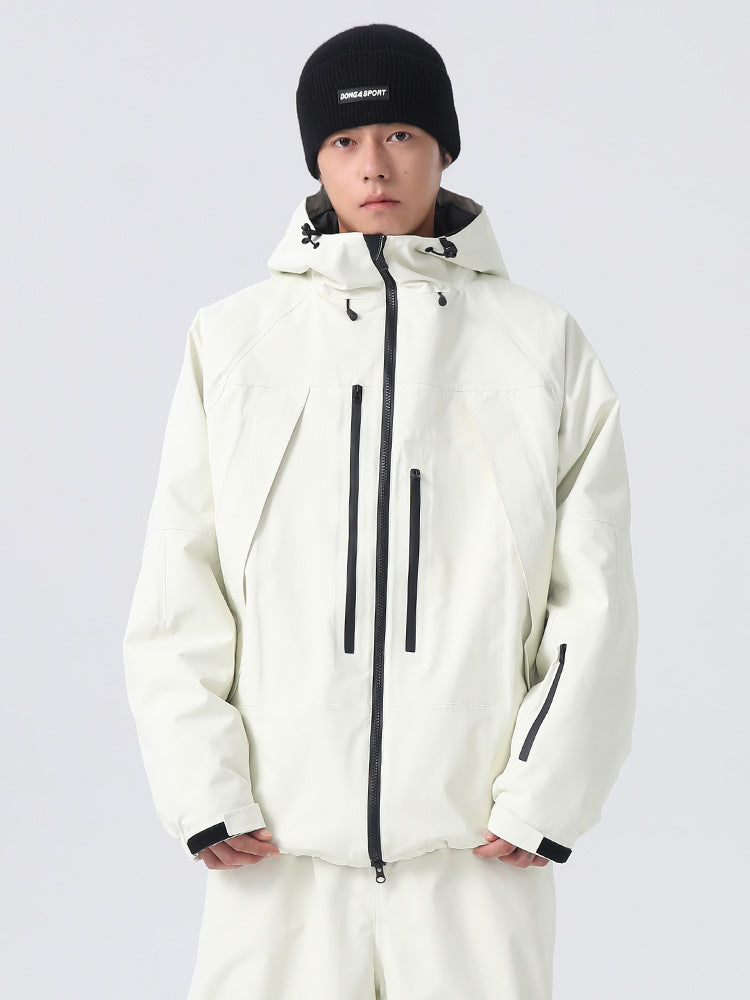 Searipe Unisex Strapazierfähige Mountain Rider All-Terrain Baggy Schneejacke für Herren