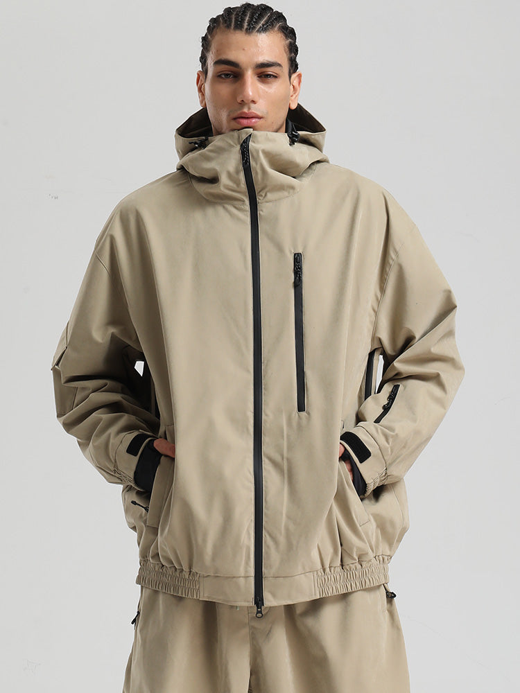 Gsou Snow Mountain Freestyle SnowFlex Street Hybrid Snowboardjacke für Herren