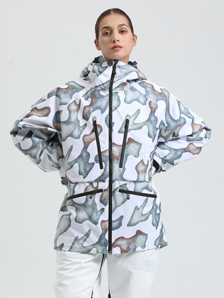 Gsou Damen-Skijacke, robust und vielseitig, für den Bergsport geeignet