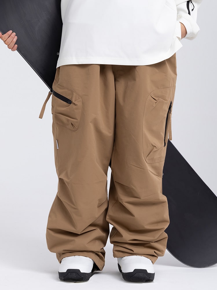 Prime Mountain Baggy-Skihose für Damen mit zwei seitlichen Cargotaschen