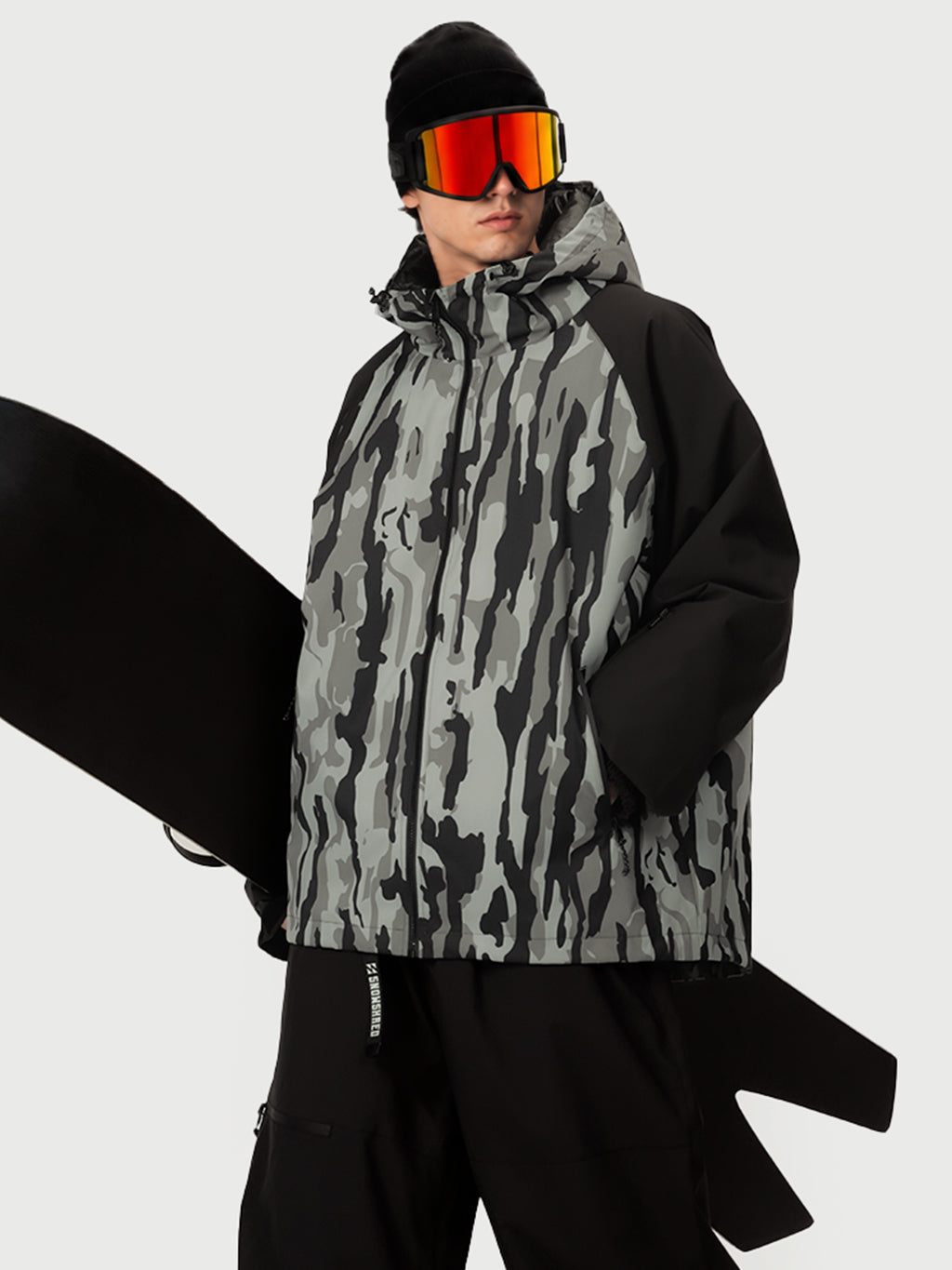Urban Vibe Herren-Freestyle-Snowboardjacke – robust und vielseitig