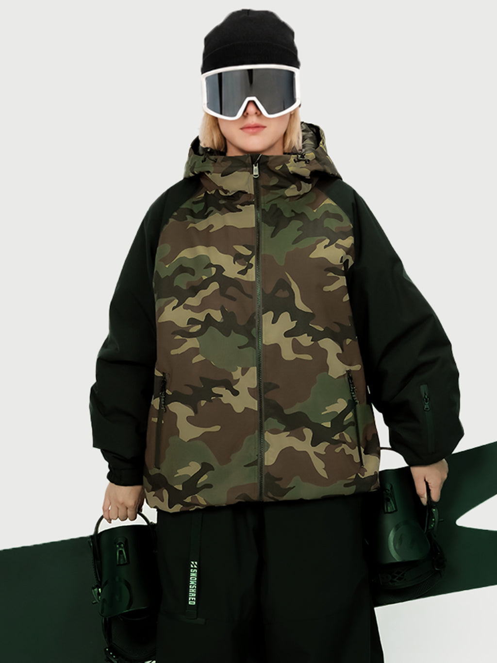 Urban Vibe Damen-Freestyle-Snowboardjacke – robust und vielseitig