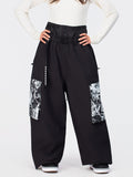 Hyper Flux Urban Graffiti Freestyle Baggy Cargo Snowboardhose für Damen - Park Rider