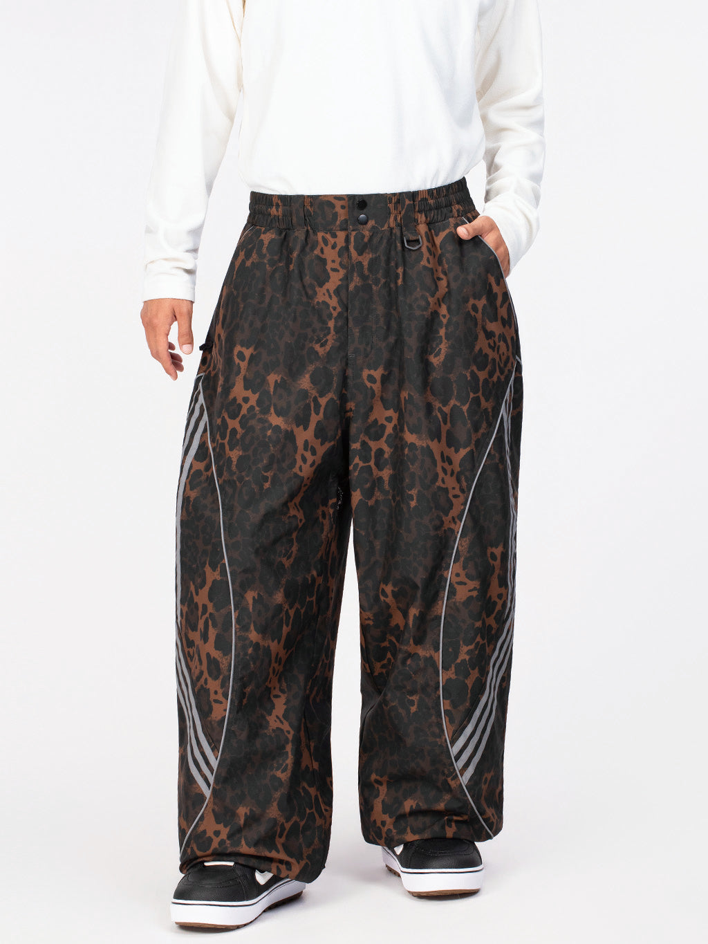 Nightline Park Rider Herren-Schneehose mit reflektierenden Kurven und lockerer Passform