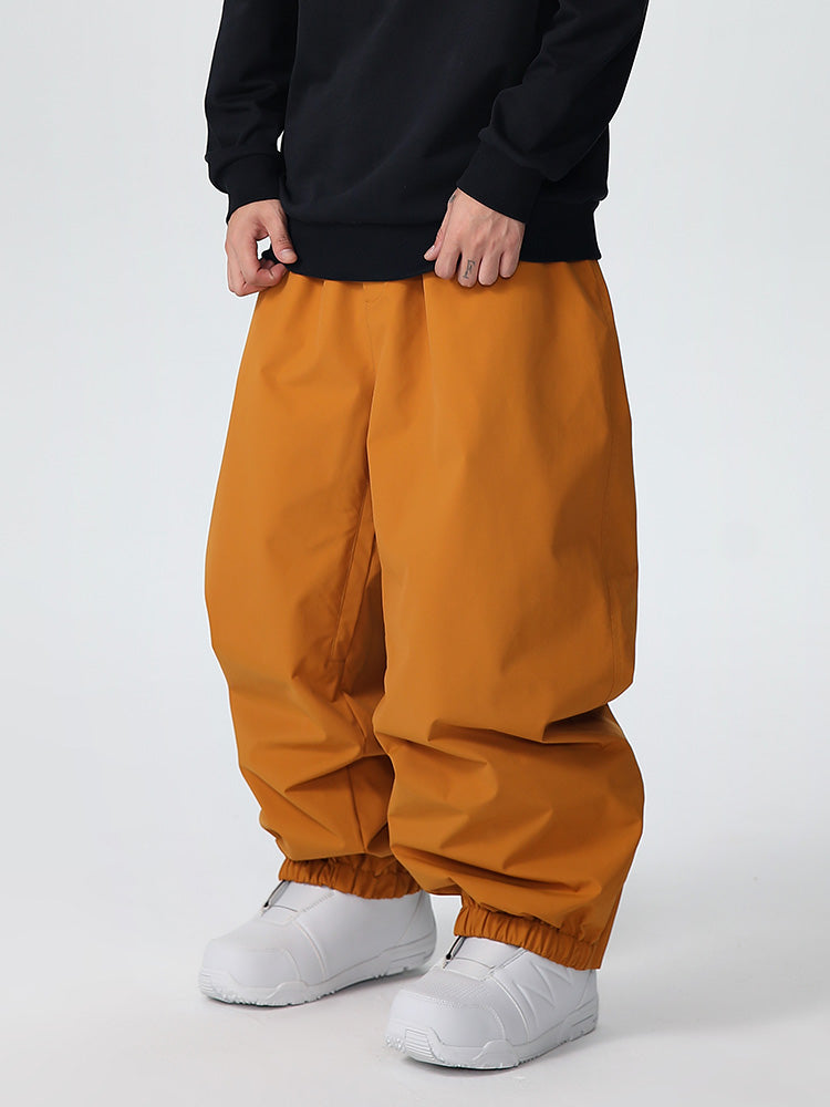 Searipe Herren Strapazierfähige Mountain Pro Allwetter-Schneehose, Baggy-Schneehose
