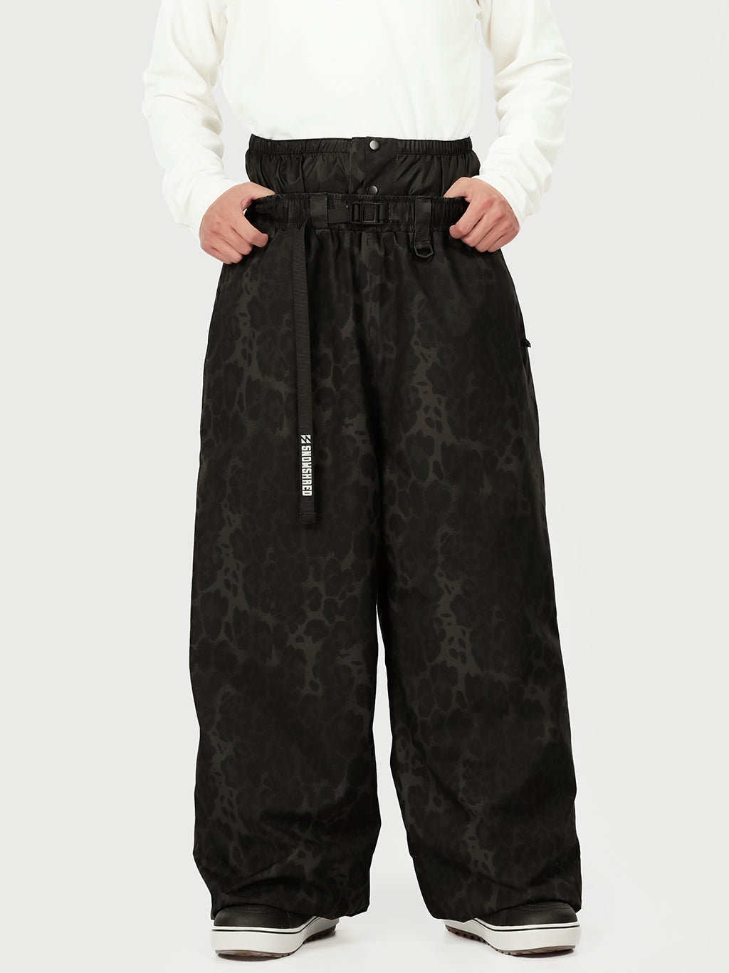 Hyper Beast Herren Strapazierfähige Allzweck-Freestyle-Skihose im Baggy-Stil
