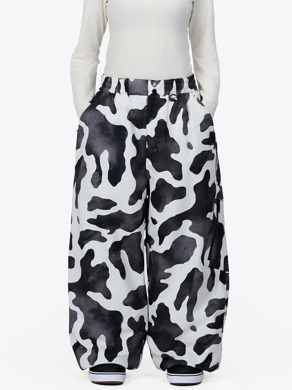 Urban Vibe Damen-Skihose, strapazierfähig, vielseitig, Freestyle, Baggy-Stil