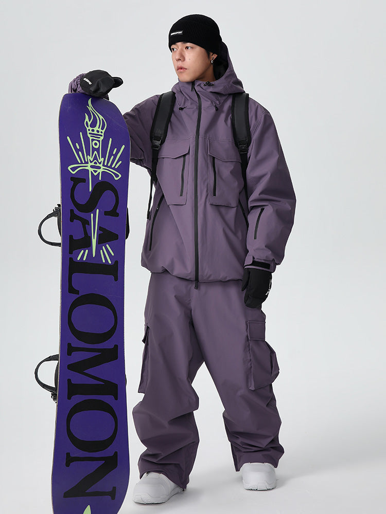 Searipe Herren Strapazierfähiger Mountain Pro All Function Berg-Schneeanzug