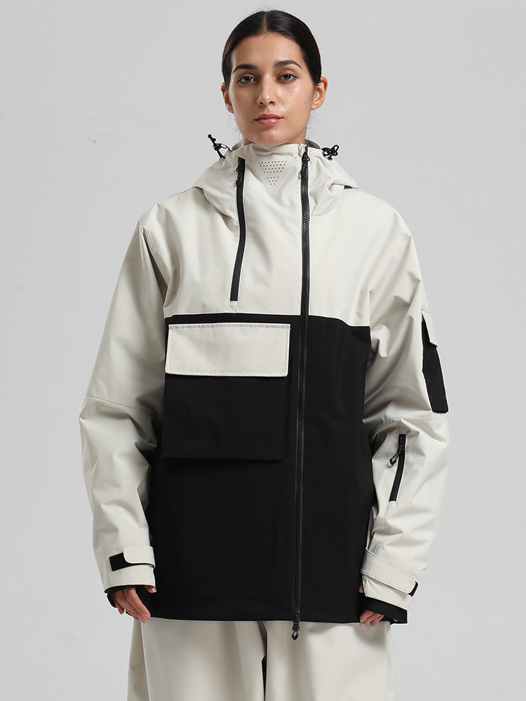 Gsou Snow Terrain Flow FlexZip Hybrid Cargo Snowboardjacke für Damen
