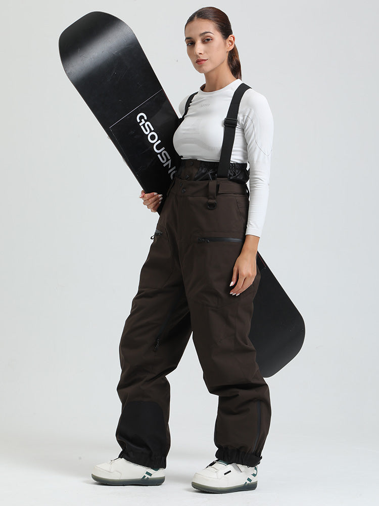 Gsou Damen-Skihose, robust, Bergprofi, Allzweck-Cargo-Schneehose