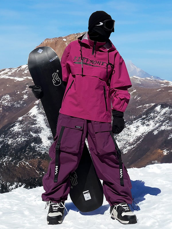 Herren-Schneeanzüge „Keep Money Mountain Chill Baggy“