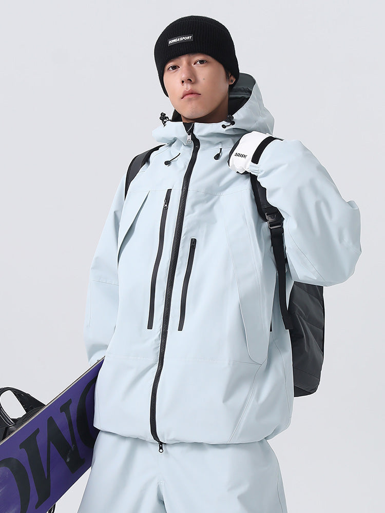 Searipe Unisex Strapazierfähige Mountain Rider All-Terrain Baggy Schneejacke für Herren