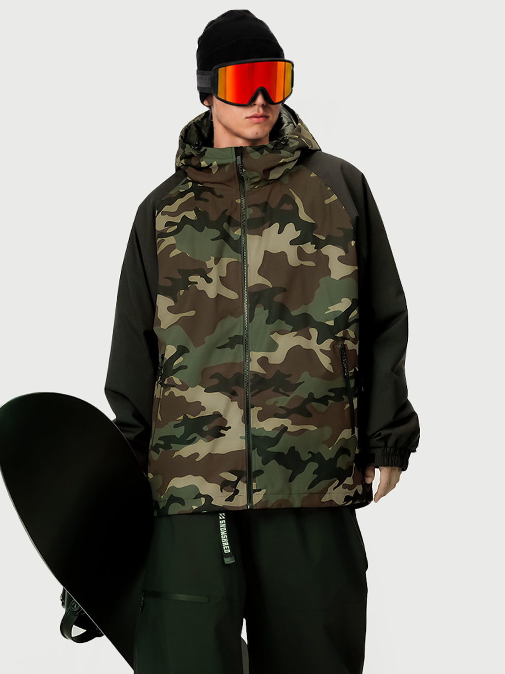 Urban Vibe Herren-Freestyle-Snowboardjacke – robust und vielseitig