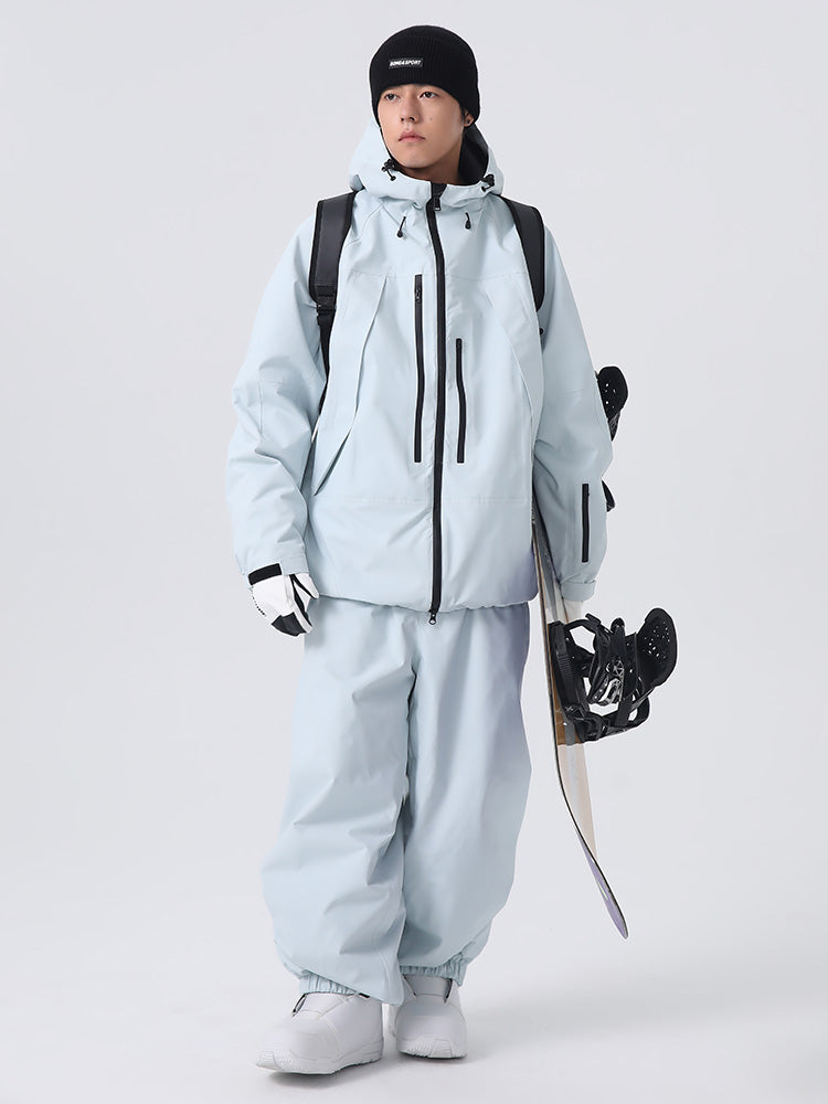 Searipe Unisex Strapazierfähiger Mountain Rider All-Terrain Baggy Schneeanzug für Herren
