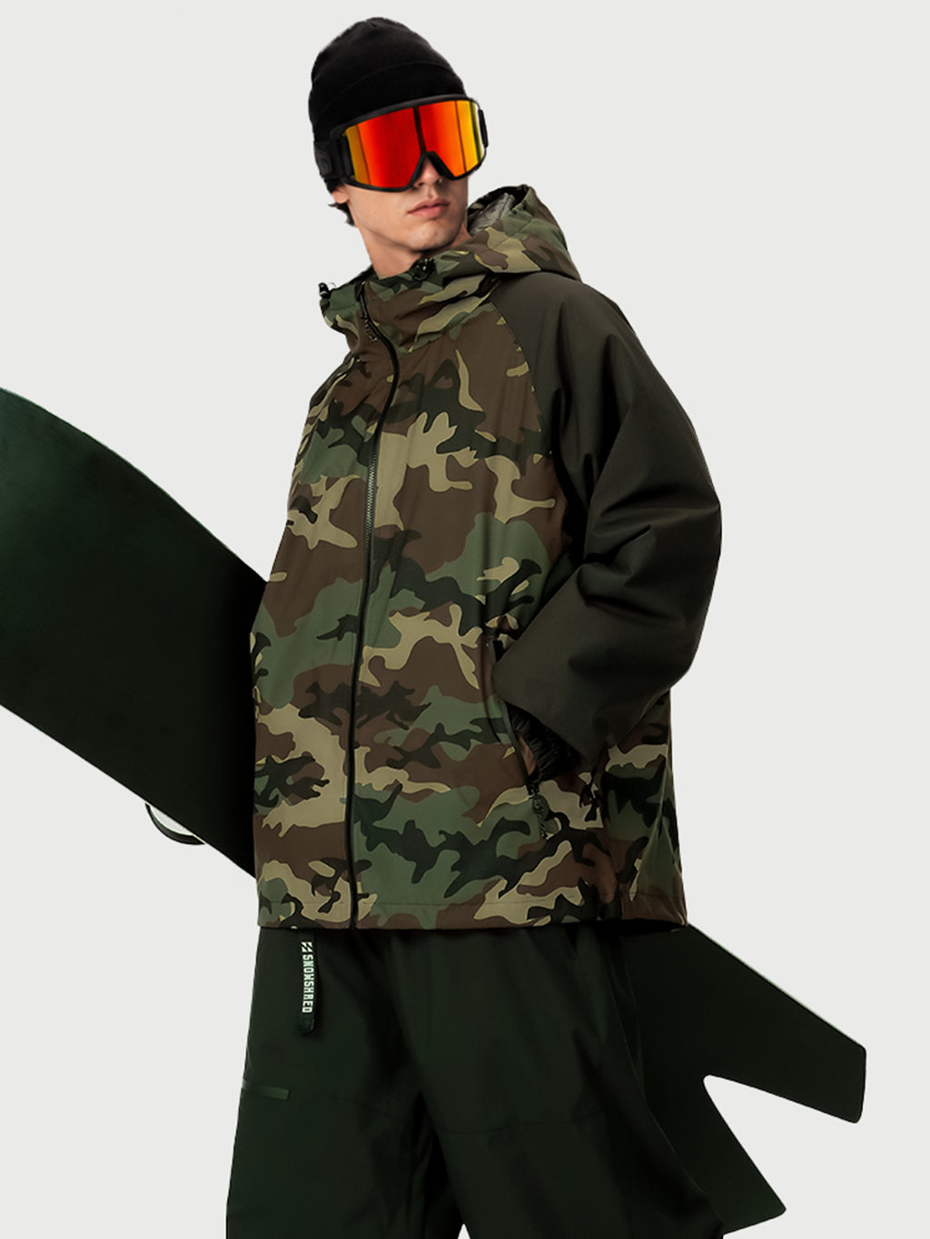 Urban Vibe Herren-Freestyle-Snowboardjacke – robust und vielseitig