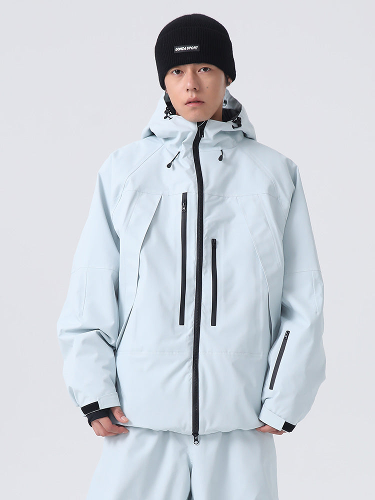 Searipe Unisex Strapazierfähige Mountain Rider All-Terrain Baggy Schneejacke für Herren