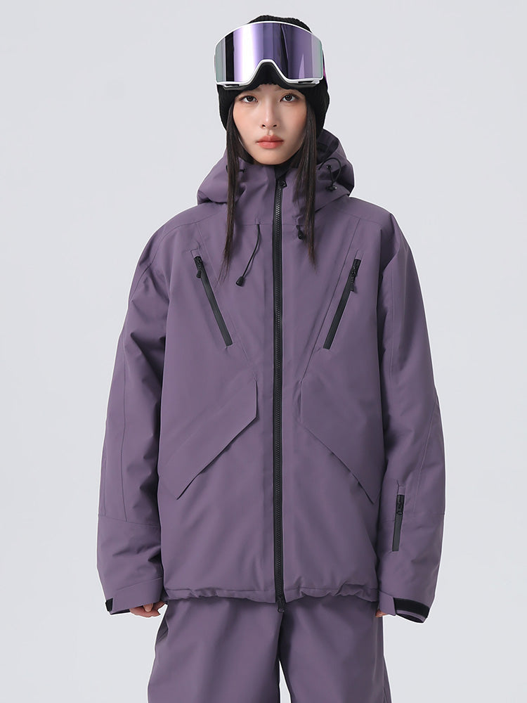 Searipe Unisex CoreBuild Allwetter-Schneejacke für Damen, locker geschnitten