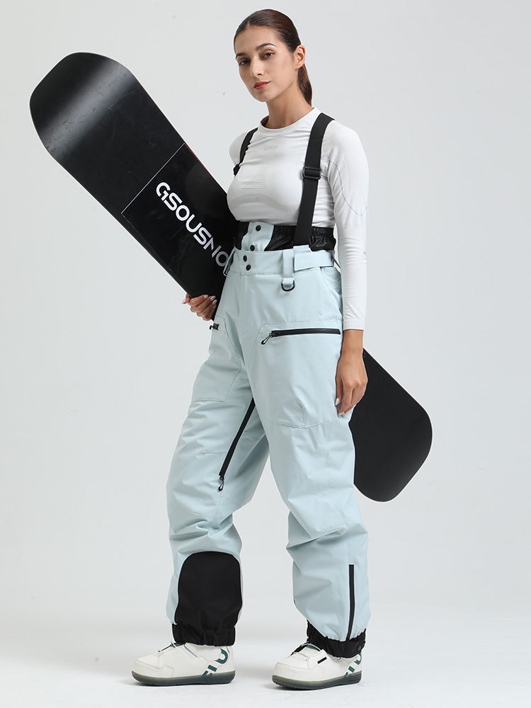 Gsou Damen-Skihose, robust, Bergprofi, Allzweck-Cargo-Schneehose