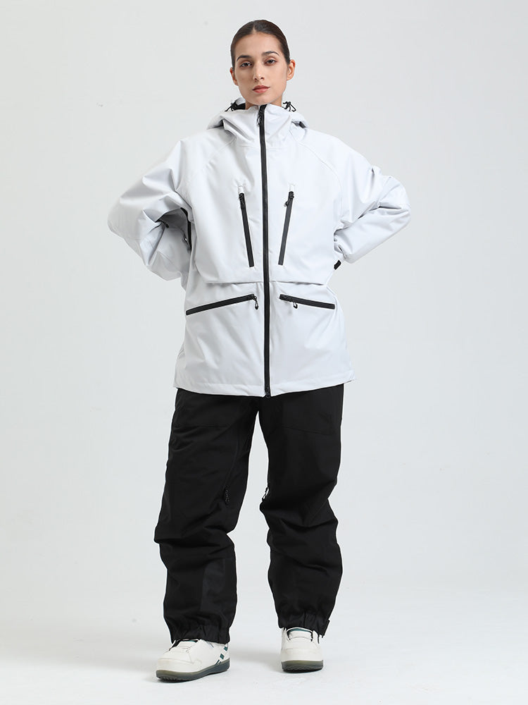 Gsou Damen-Schneeanzug, robust, Bergprofi, Allzweck, Cargo-Schneeanzug