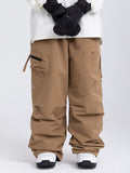 Prime Mountain Baggy-Skihose für Damen mit zwei seitlichen Cargotaschen