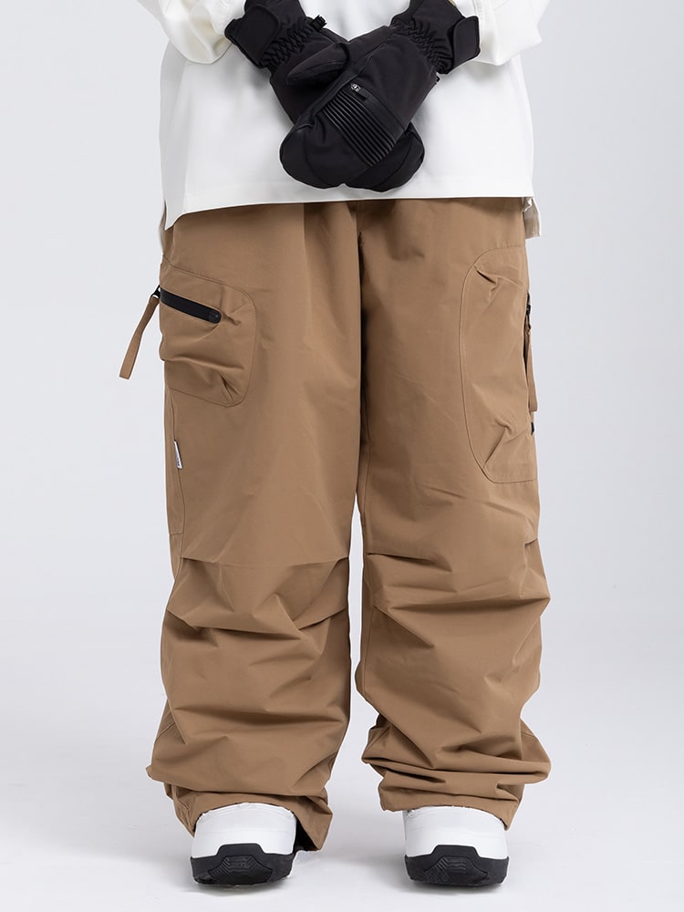 Prime Mountain Baggy-Skihose für Damen mit zwei seitlichen Cargotaschen