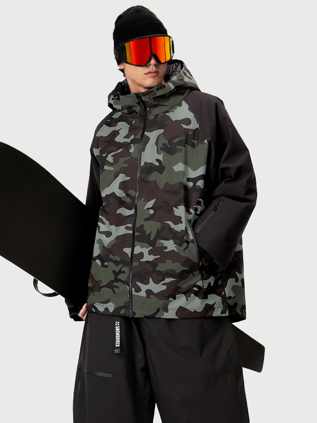 Urban Vibe Herren-Freestyle-Snowboardjacke – robust und vielseitig
