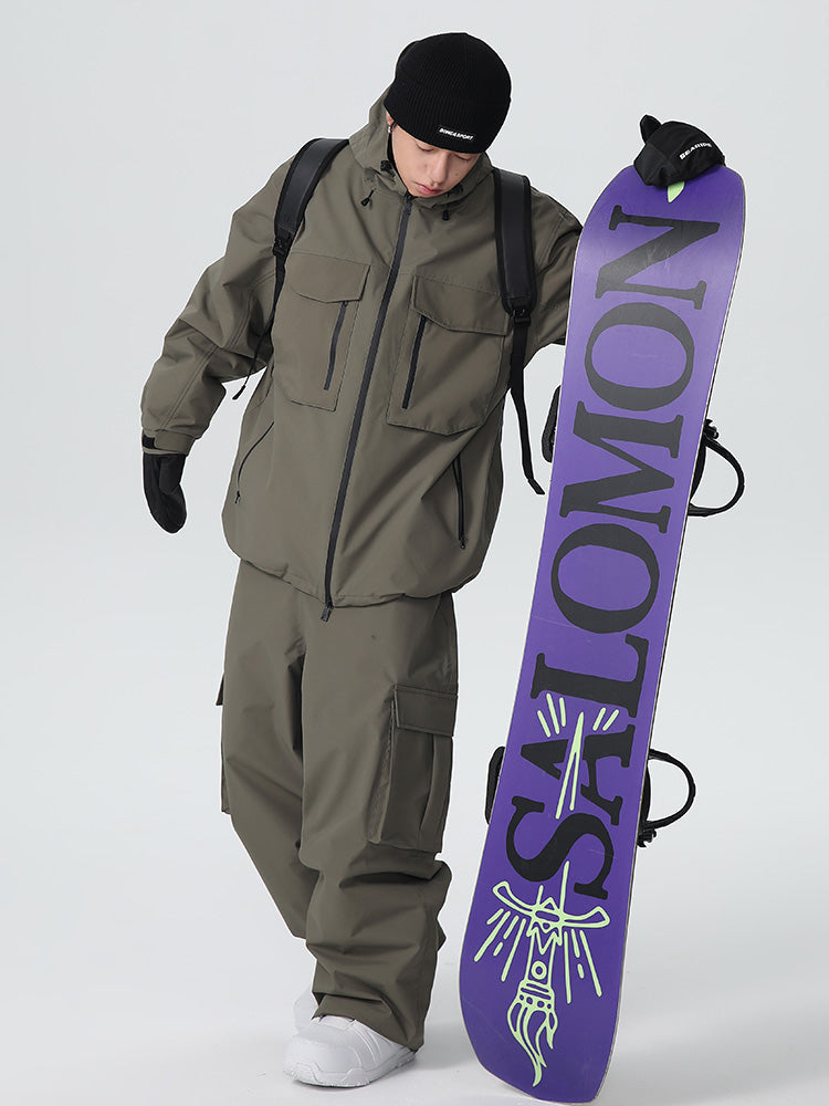 Searipe Herren Strapazierfähiger Mountain Pro All Function Berg-Schneeanzug