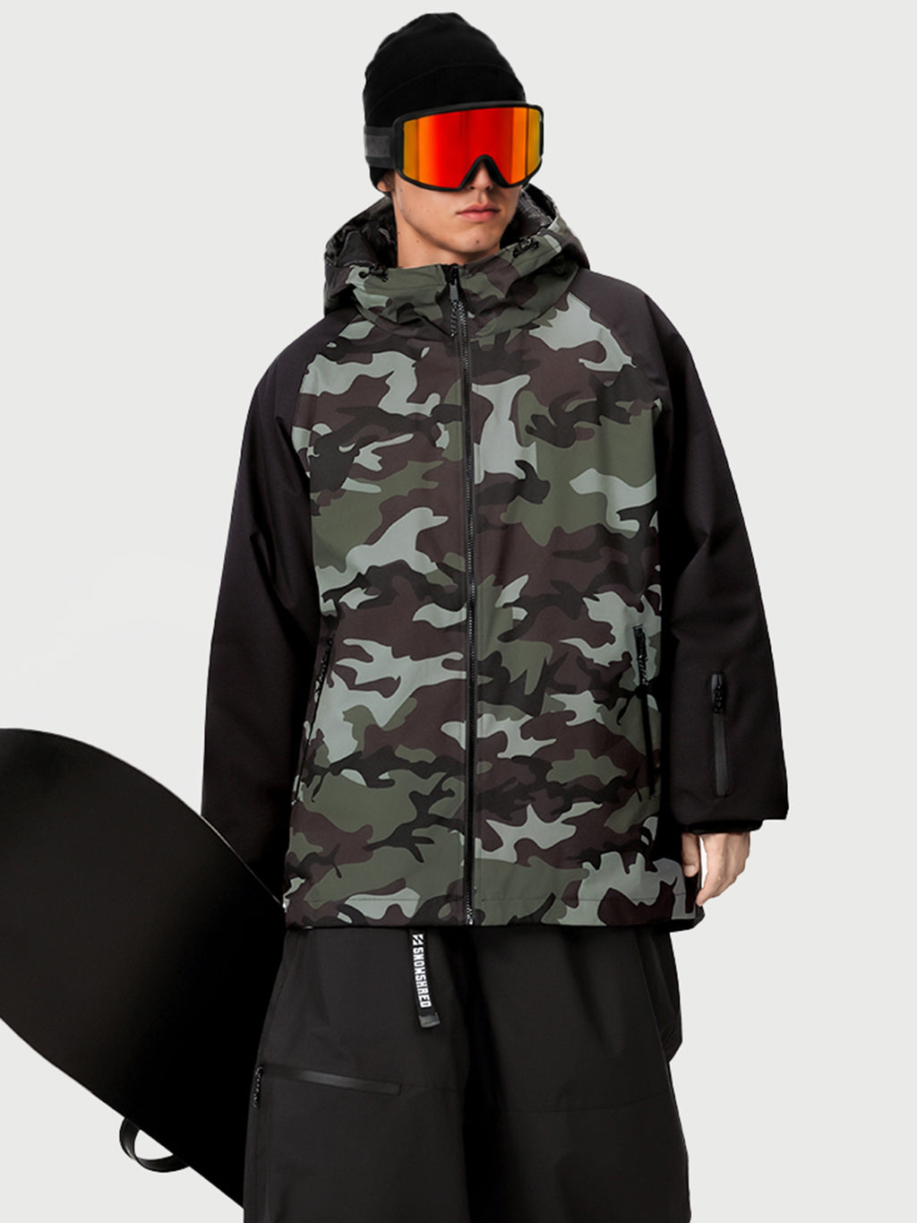 Urban Vibe Herren-Freestyle-Snowboardjacke – robust und vielseitig