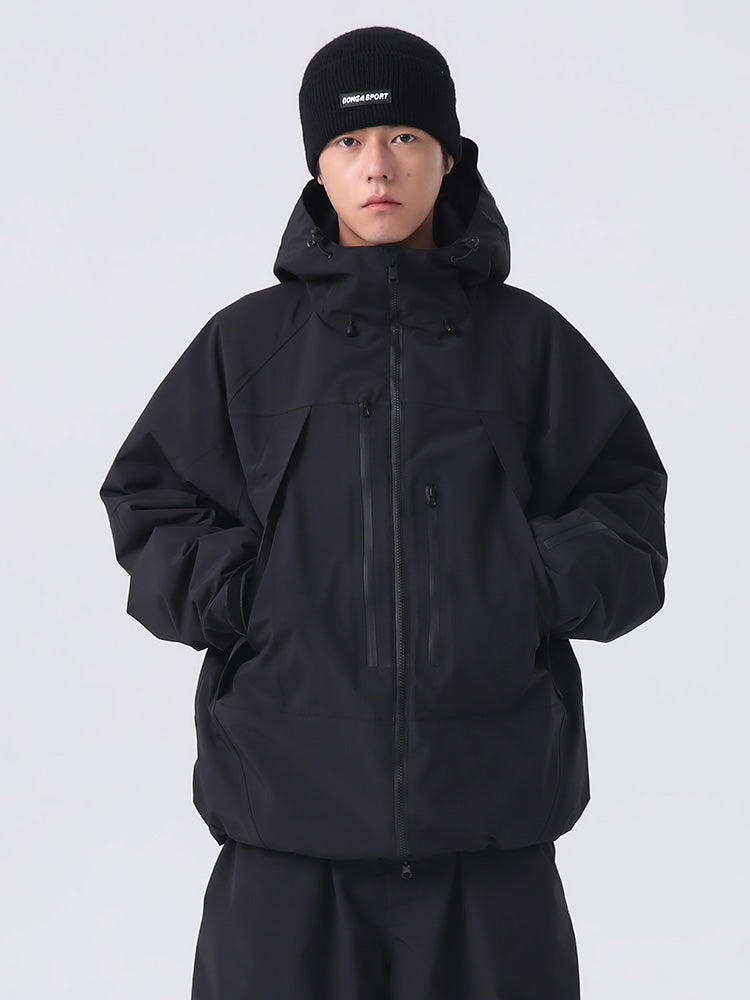 Searipe Unisex Strapazierfähige Mountain Rider All-Terrain Baggy Schneejacke für Herren