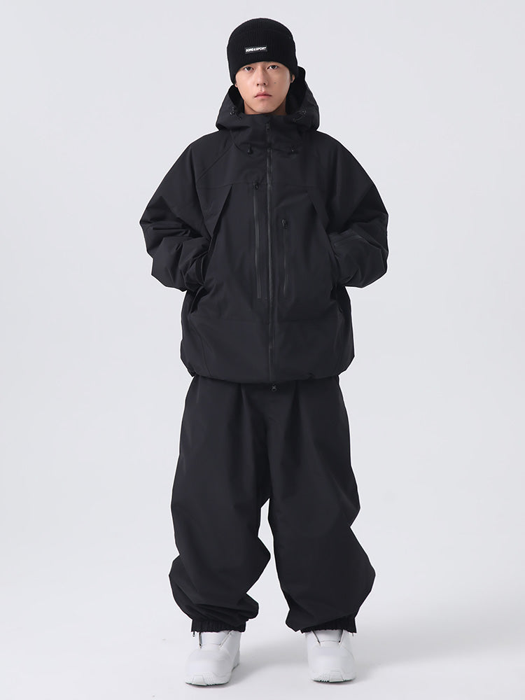 Searipe Unisex Strapazierfähiger Mountain Rider All-Terrain Baggy Schneeanzug für Herren