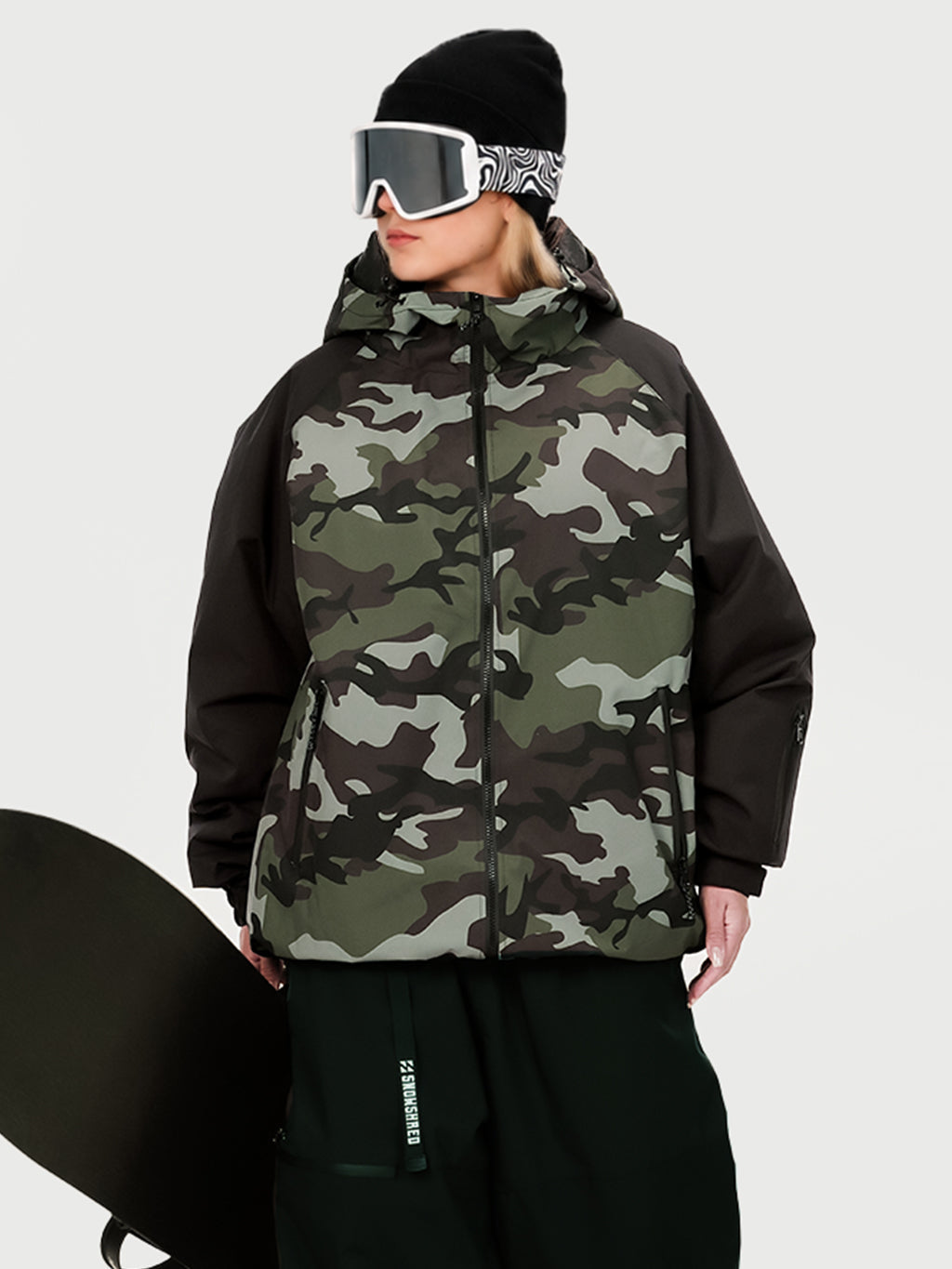 Urban Vibe Damen-Freestyle-Snowboardjacke – robust und vielseitig