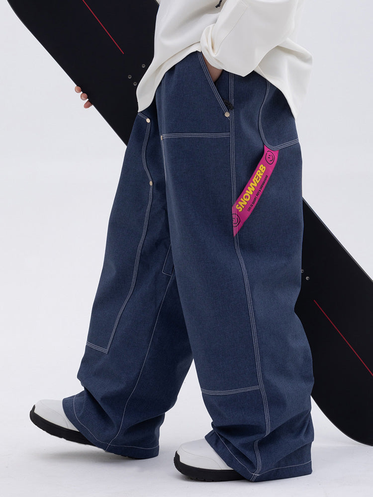 Urban Street Style Freerider Baggy Snow Pants für Herren