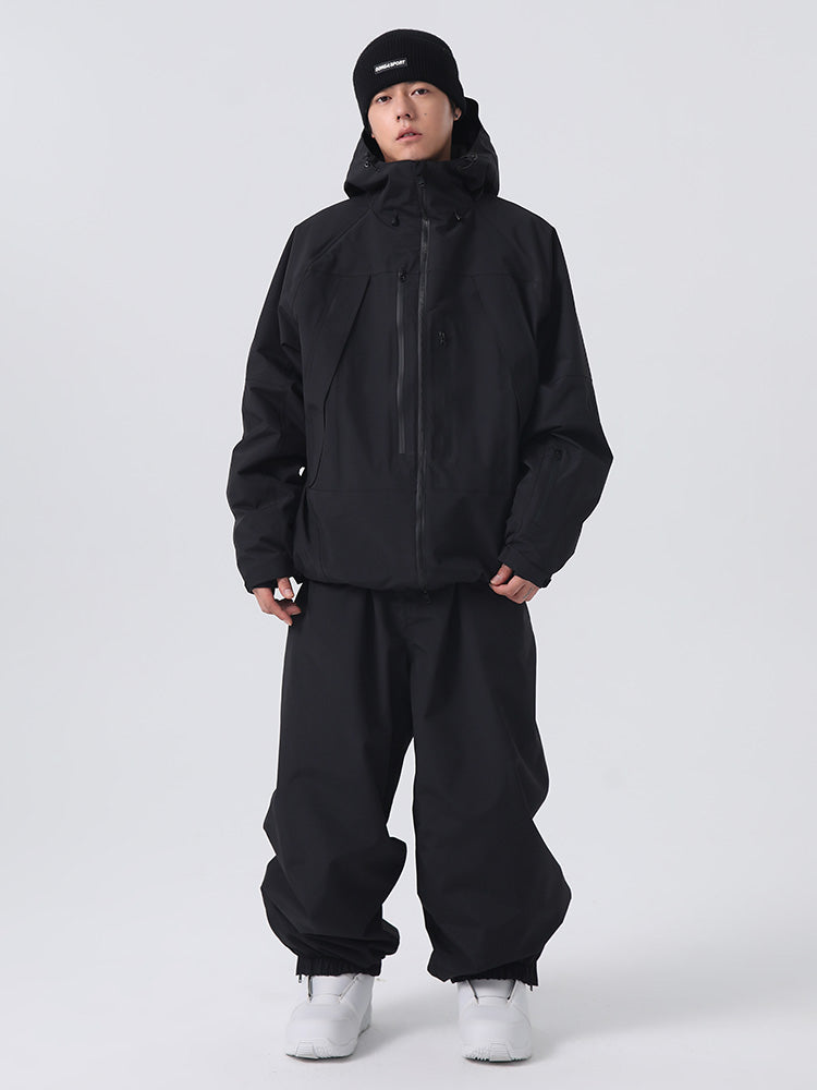 Searipe Unisex Strapazierfähiger Mountain Rider All-Terrain Baggy Schneeanzug für Herren