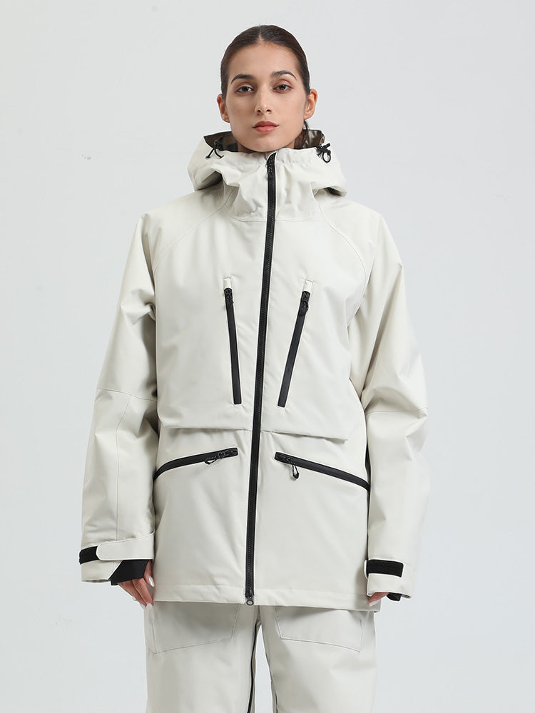 Gsou Damen-Snow Durable Mountain Pro All Function Cargo-Schneejacke