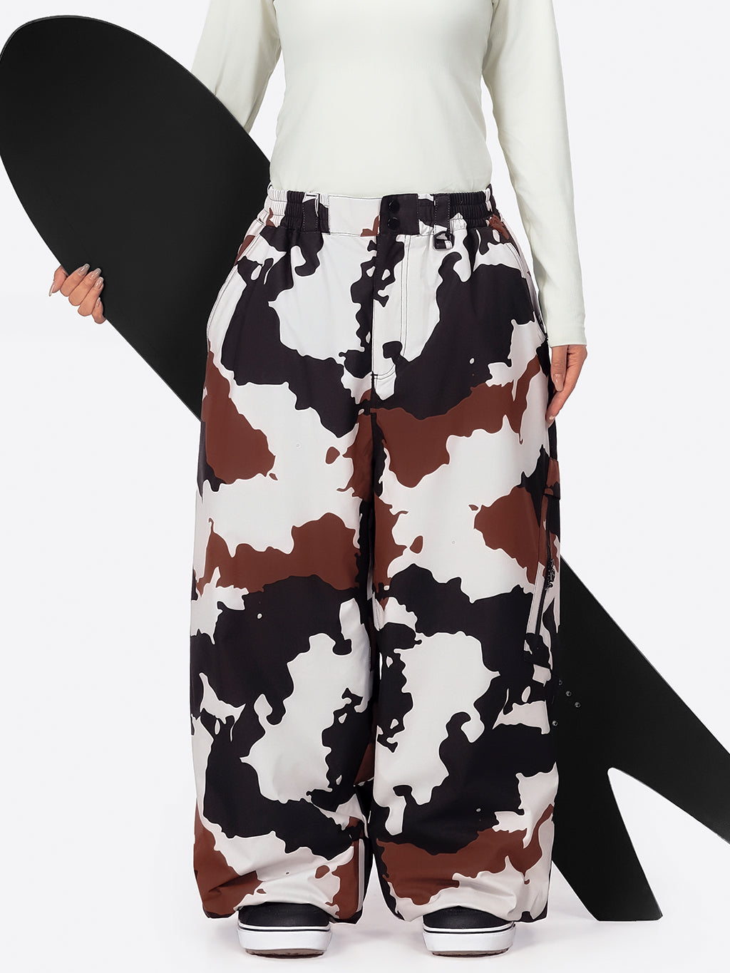 Urban Vibe Damen-Skihose, strapazierfähig, vielseitig, Freestyle, Baggy-Stil
