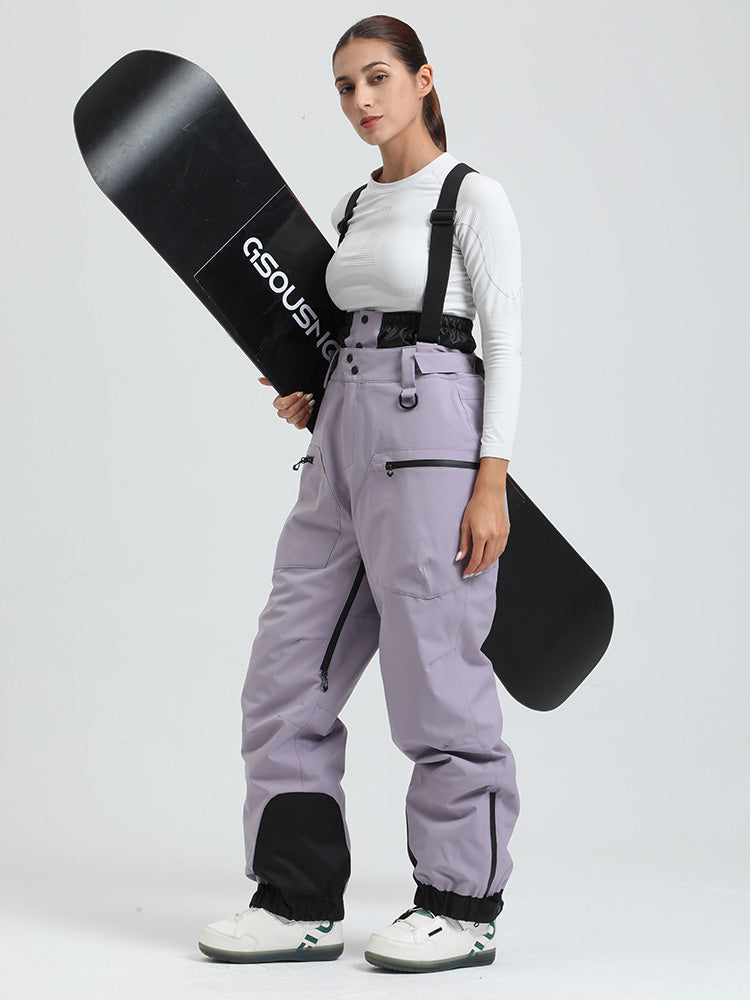 Gsou Damen-Skihose, robust, Bergprofi, Allzweck-Cargo-Schneehose