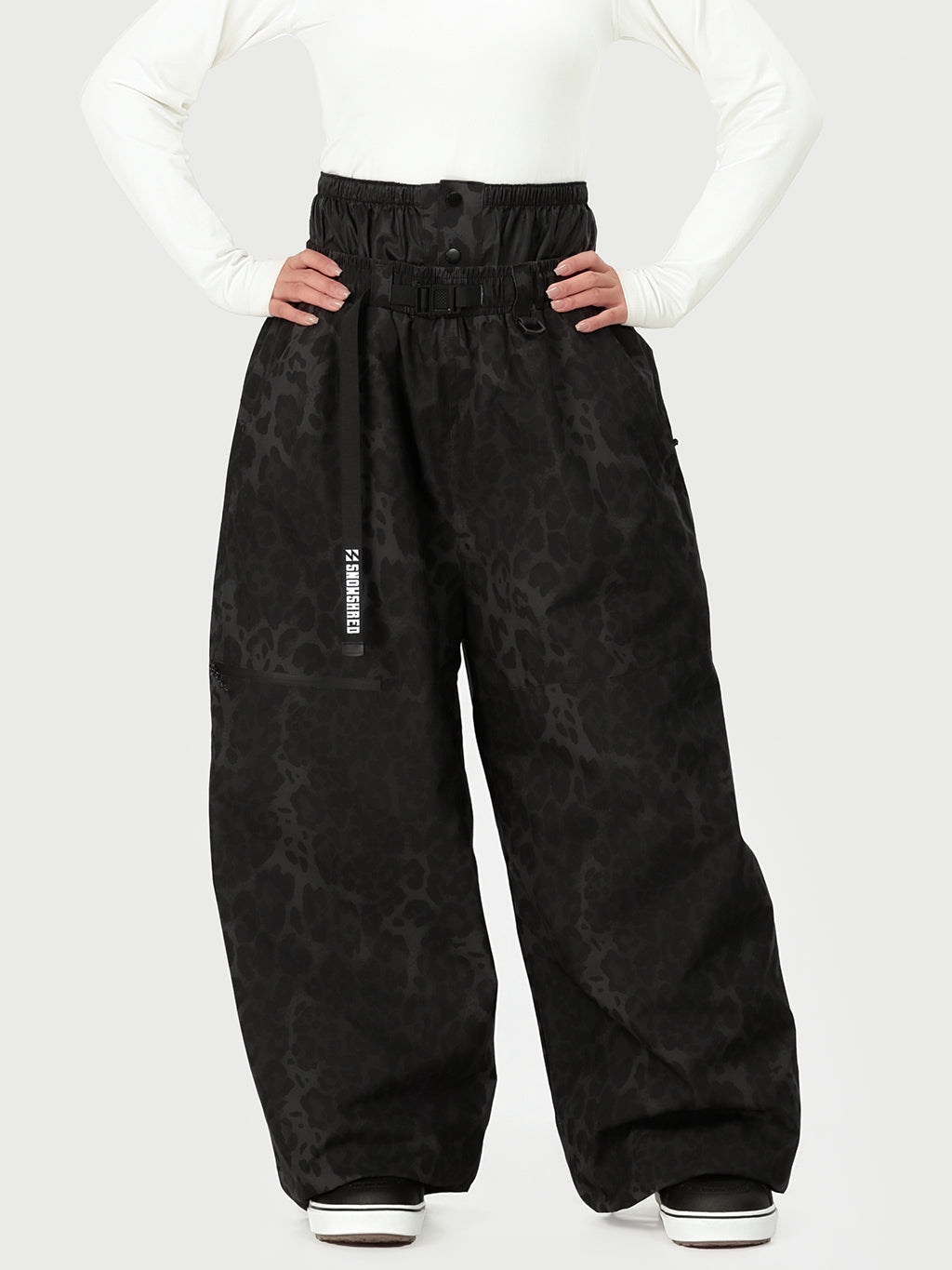 Urban Storm Damen-Skihose, robust, funktionsfreundlich, Freestyle, locker geschnitten
