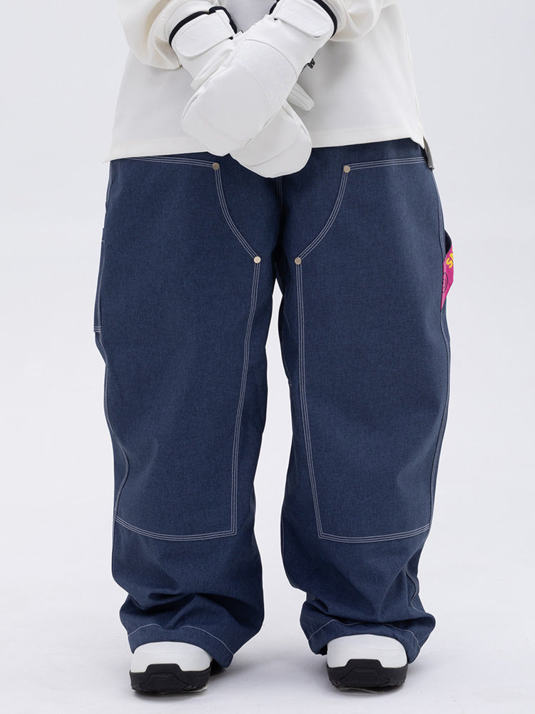 Urban Street Style Freerider Baggy Snow Pants für Damen