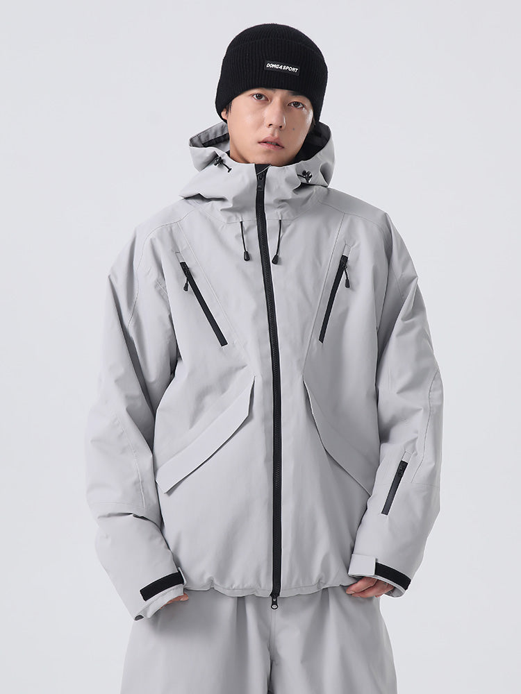 Searipe Unisex CoreBuild Allwetter-Schneejacke für Herren, locker geschnitten