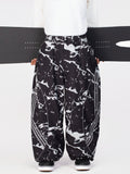 Nightline Park Rider Herren-Schneehose mit reflektierenden Kurven und lockerer Passform