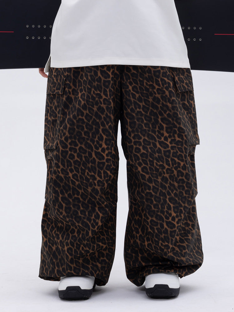 Mountain Chill Freestyle Prime Baggy Leopard Snowboardhose für Herren