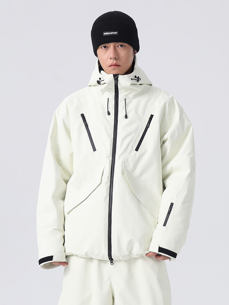 Searipe Unisex CoreBuild Allwetter-Schneejacke für Herren, locker geschnitten