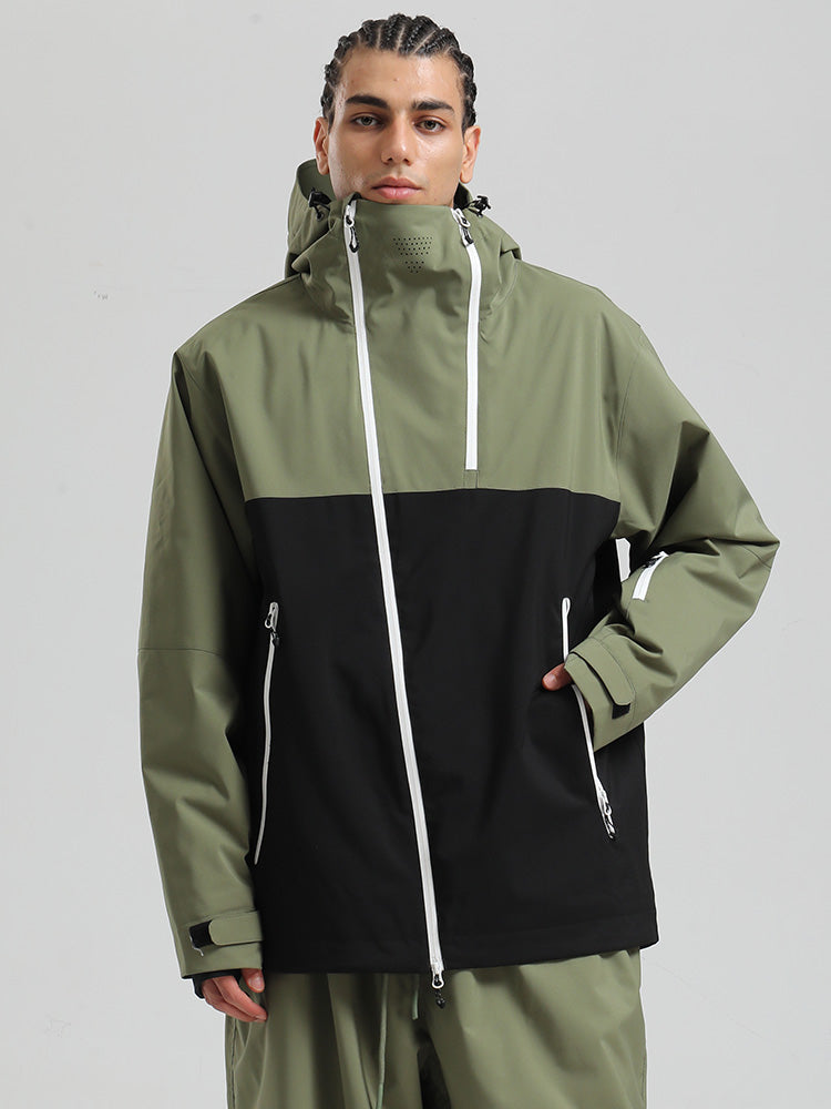Gsou Snow HyperDrive All-Season Color Block Mountain Cargo Snow Jacket für Herren