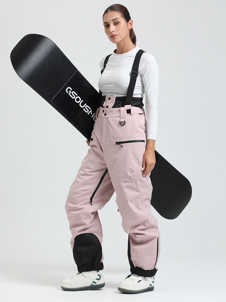Gsou Damen-Skihose, robust, Bergprofi, Allzweck-Cargo-Schneehose